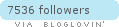 Follow on Bloglovin